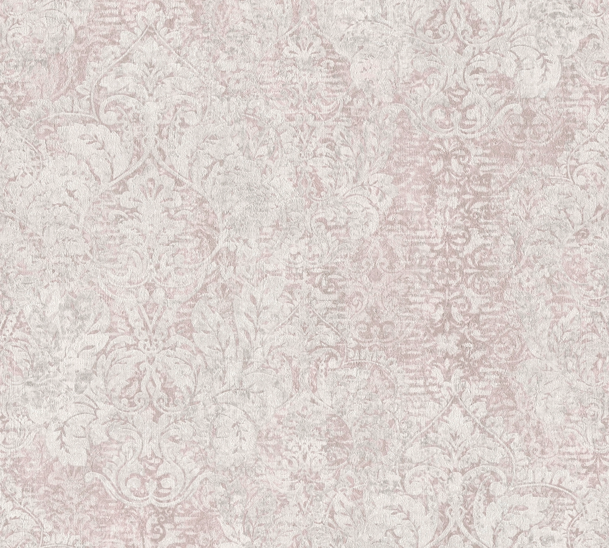 Vliestapete Barock Vintage Rosa Weiß FSC® kaufen bei OBI