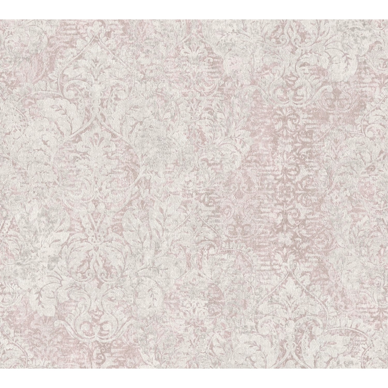 Vliestapete Barock Vintage Rosa FSC® Weiß kaufen OBI bei