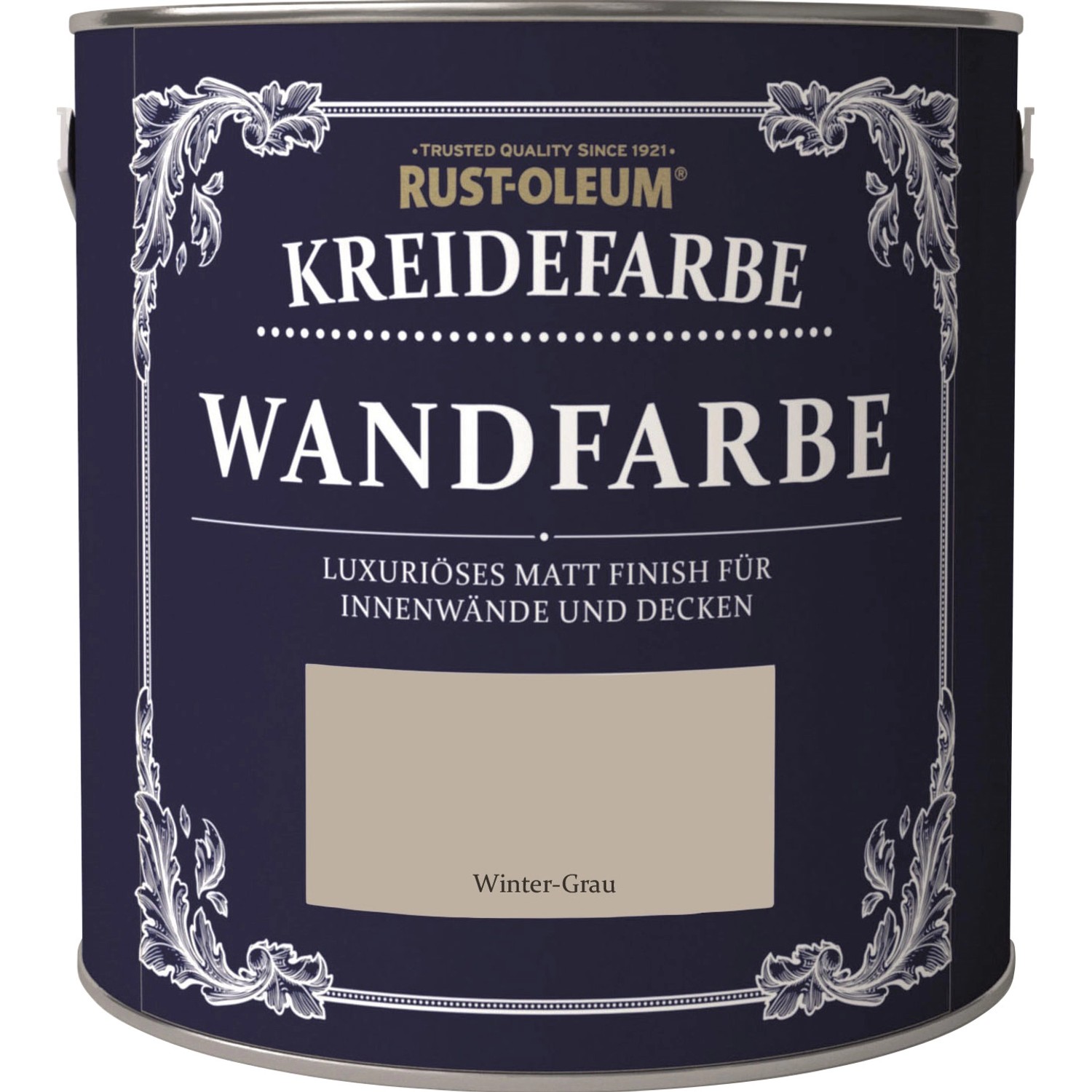RustOleum Kreidefarbe Wandfarbe WinterGrau 2,5 l kaufen bei OBI