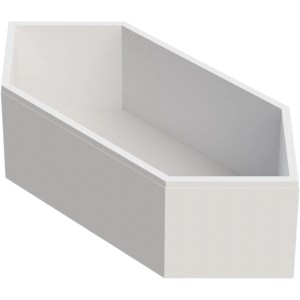 Ottofond Wannenträger Corsica für Sechseckwanne, aus Hartschaum, zur schnellen und einfachen Montage.