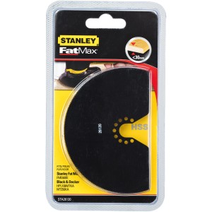 Stanley FatMax HSS Segment-Sägeblatt, Ø 100mm, für Multifunktionswerkzeuge.