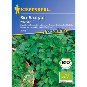 Kiepenkerl Blattpetersilie Gigante di Napoli, Kräutersamen für aromatische Petersilie.