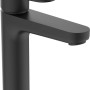 Ideal Standard Cerafine O Waschtischarmatur H120 in Silk Black ohne Ablaufgarnitur.