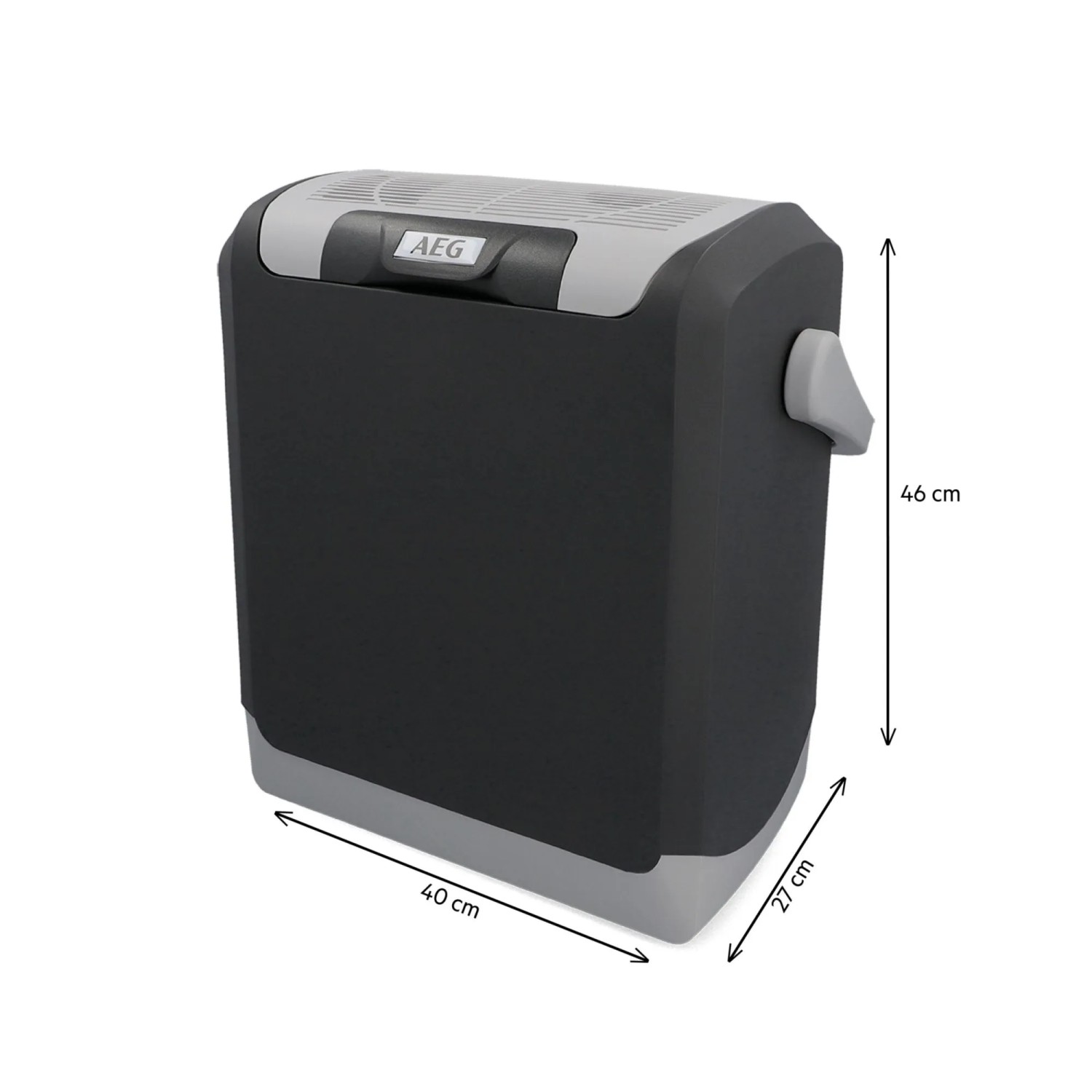 AEG Thermoelektrische Kühlbox KK 14 l, Auto Kühlbox mit 14 Liter Fassungsvermögen.