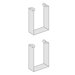 Juwel Aquarien-Filtereinsätze Compact H für Bioflow Filtersystem, 2 Stück.