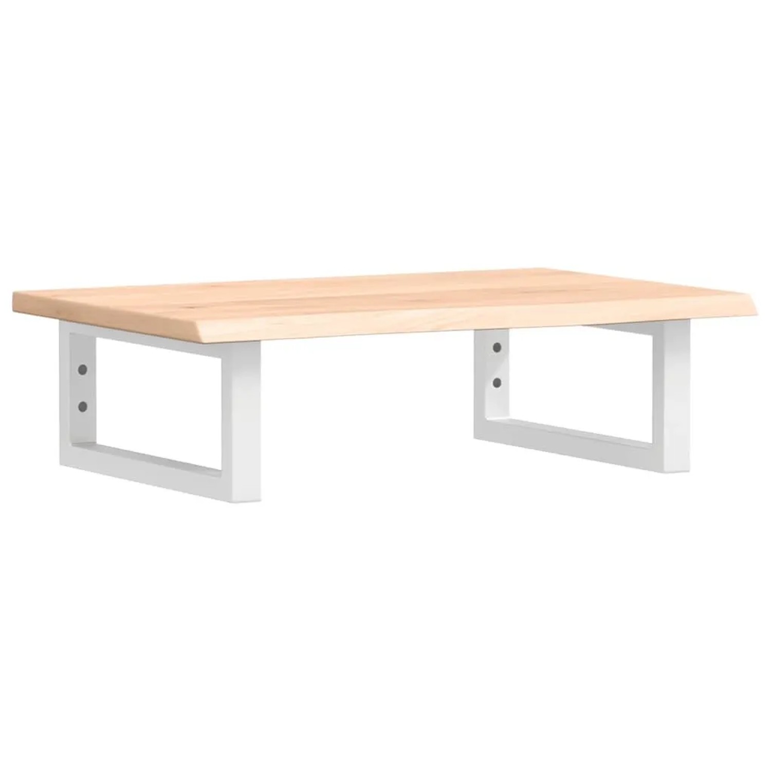 vidaXL Waschtischplatte mit Halterung Stahl und Massivholz Eiche 3302540 günstig online kaufen