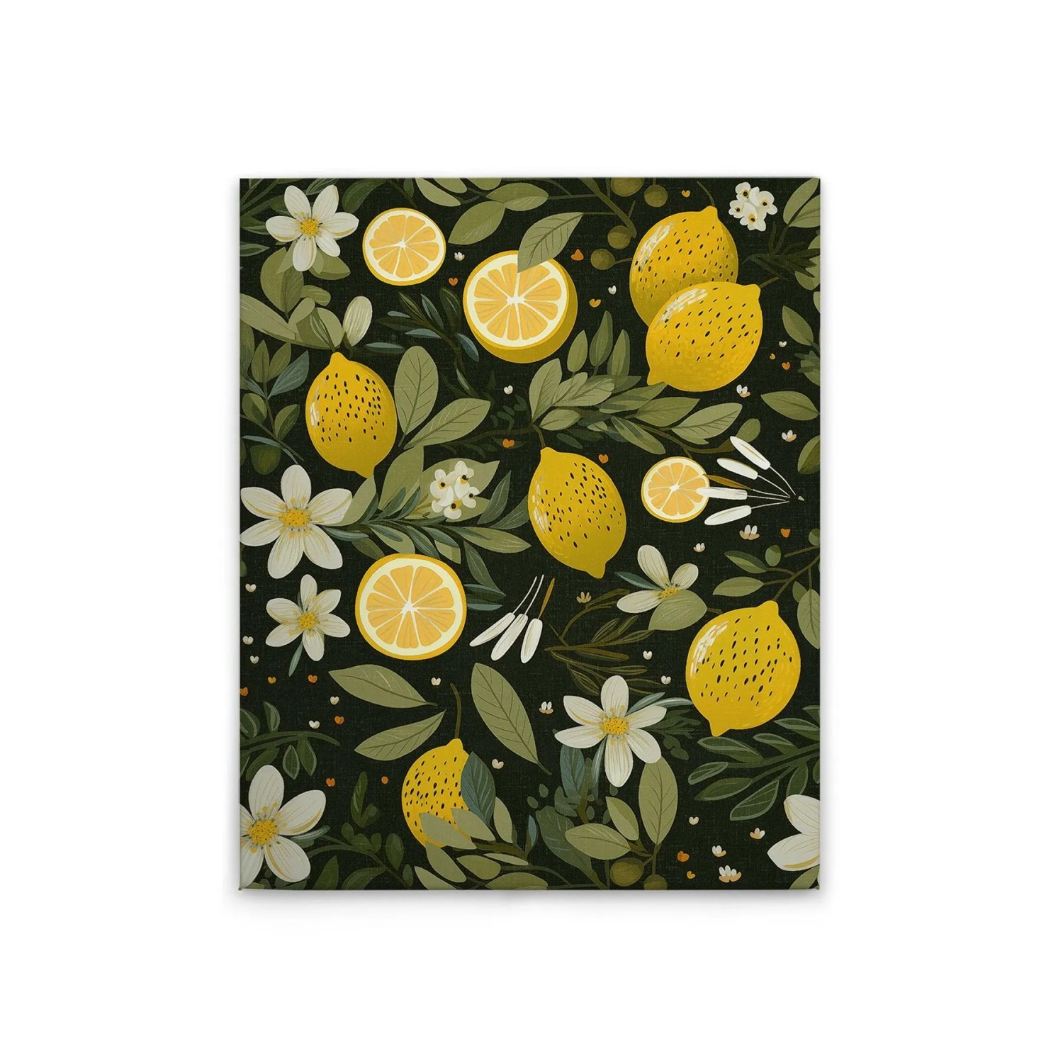 Tadessi Leinwandbild - M1-No.51866 - Zitronen - 40 x 50 cm - Querformat