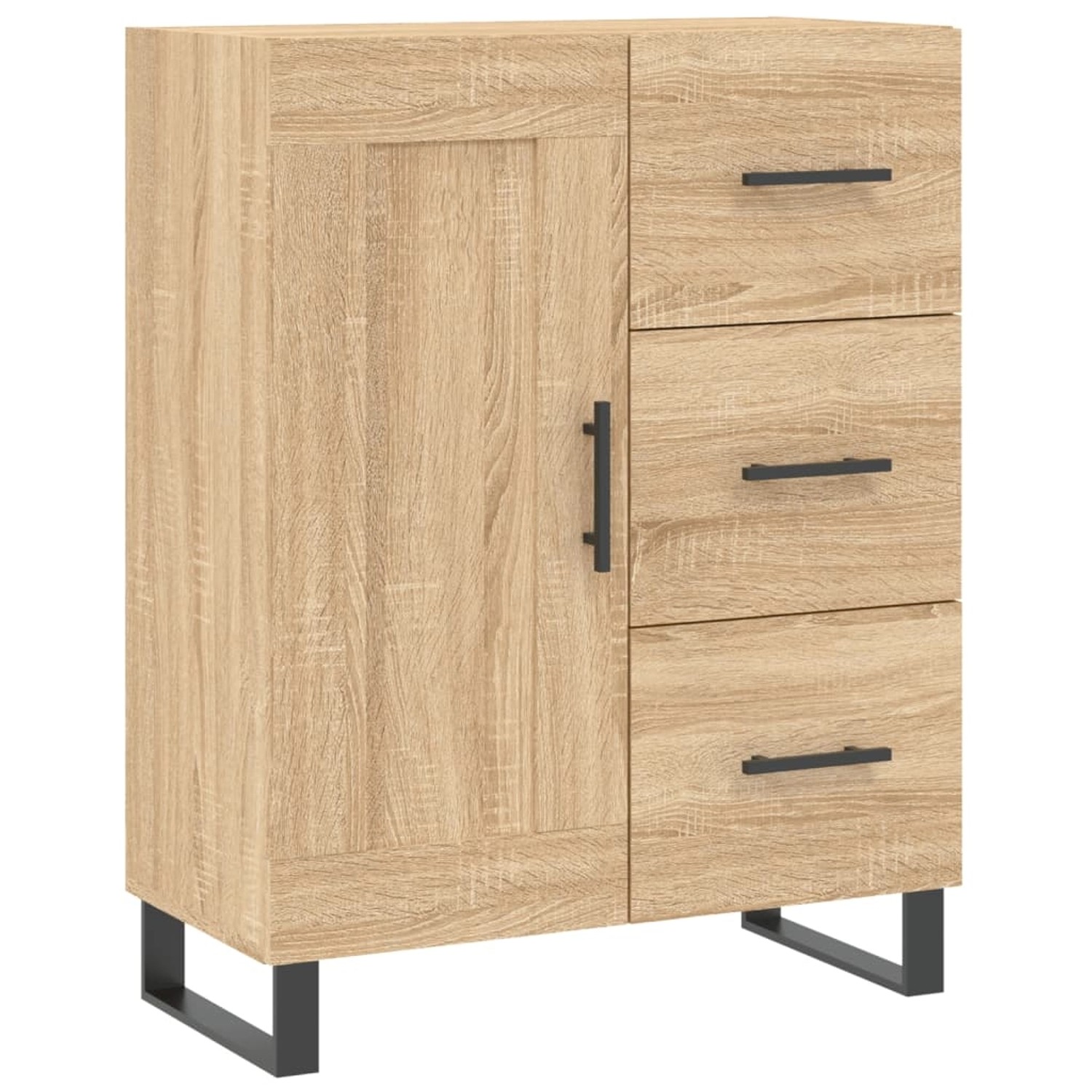 vidaXL Sideboard Sonoma-Eiche 69,5x34x90 cm Holzwerkstoff 830287 günstig online kaufen