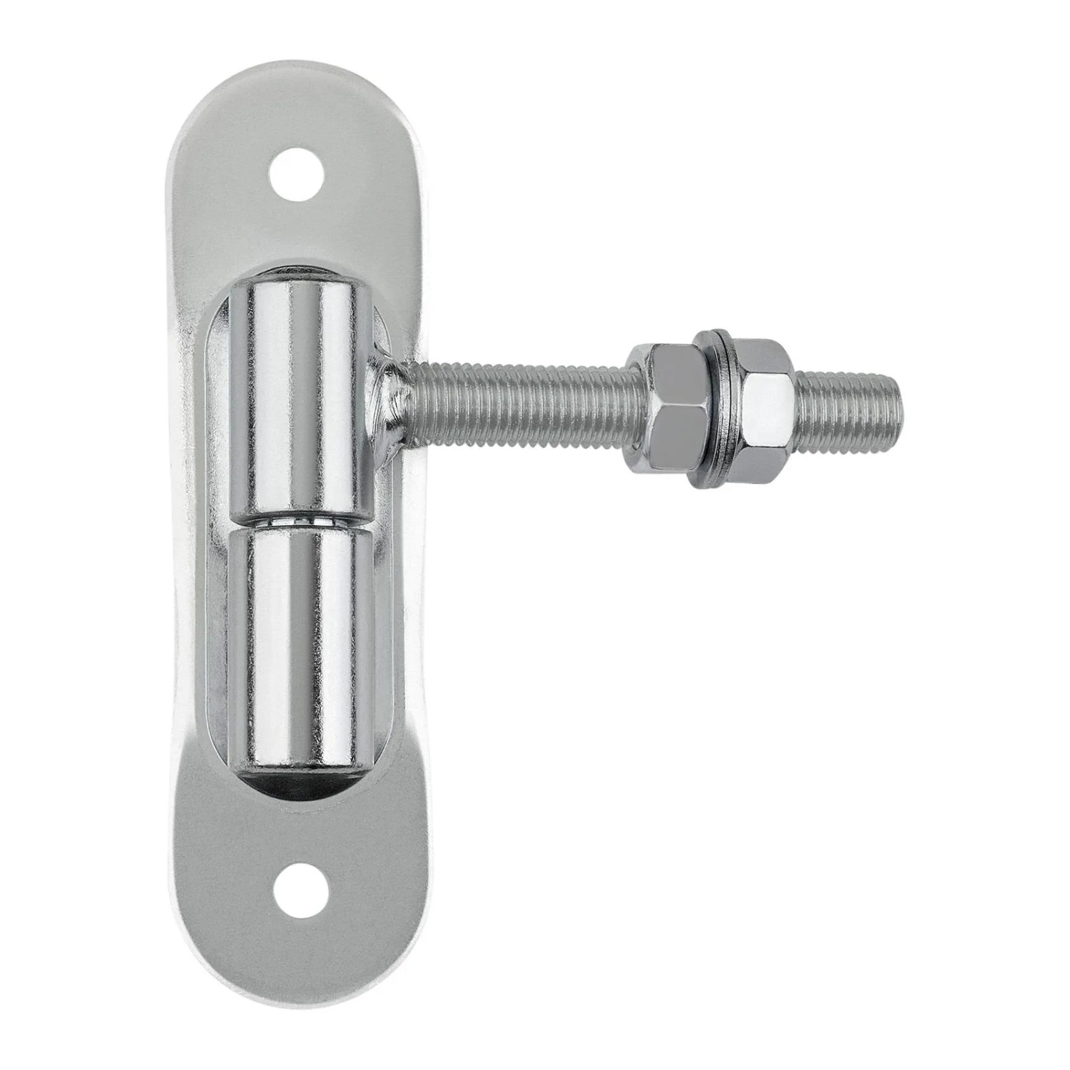 SOTECH Torangel Ø27 M16 x 96 mm mit Grundplatte 180 x 50 x 5 mm Stahl Verzinkt inkl. Muttern und Unterlegscheiben Tragkr...