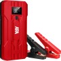 Rotes Apa Schnellstartsystem Lithium Powerpack 10.000 mAh mit Starthilfekabel.