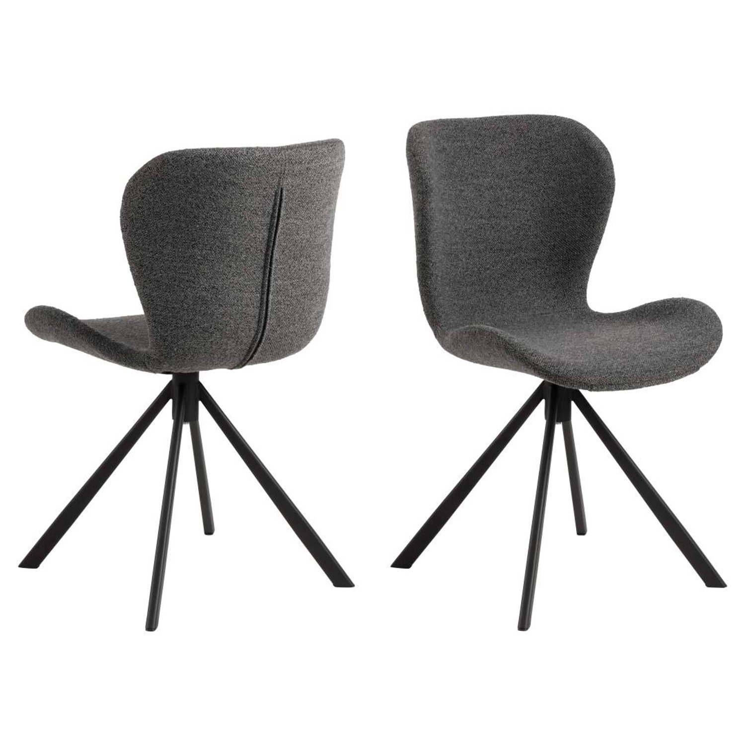 ebuy24 BatildaA1 Esszimmerstuhl Drehfunktion Grau günstig online kaufen