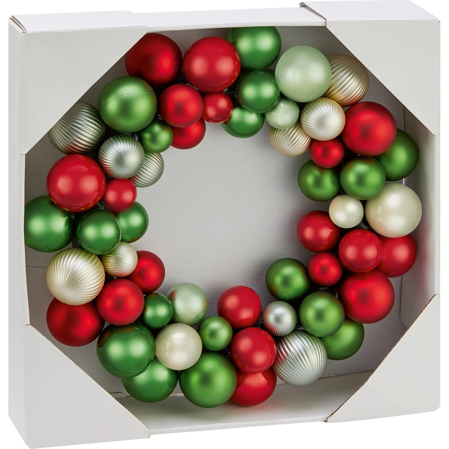 Weihnachtskugelkranz 35 cm kaufen bei OBI