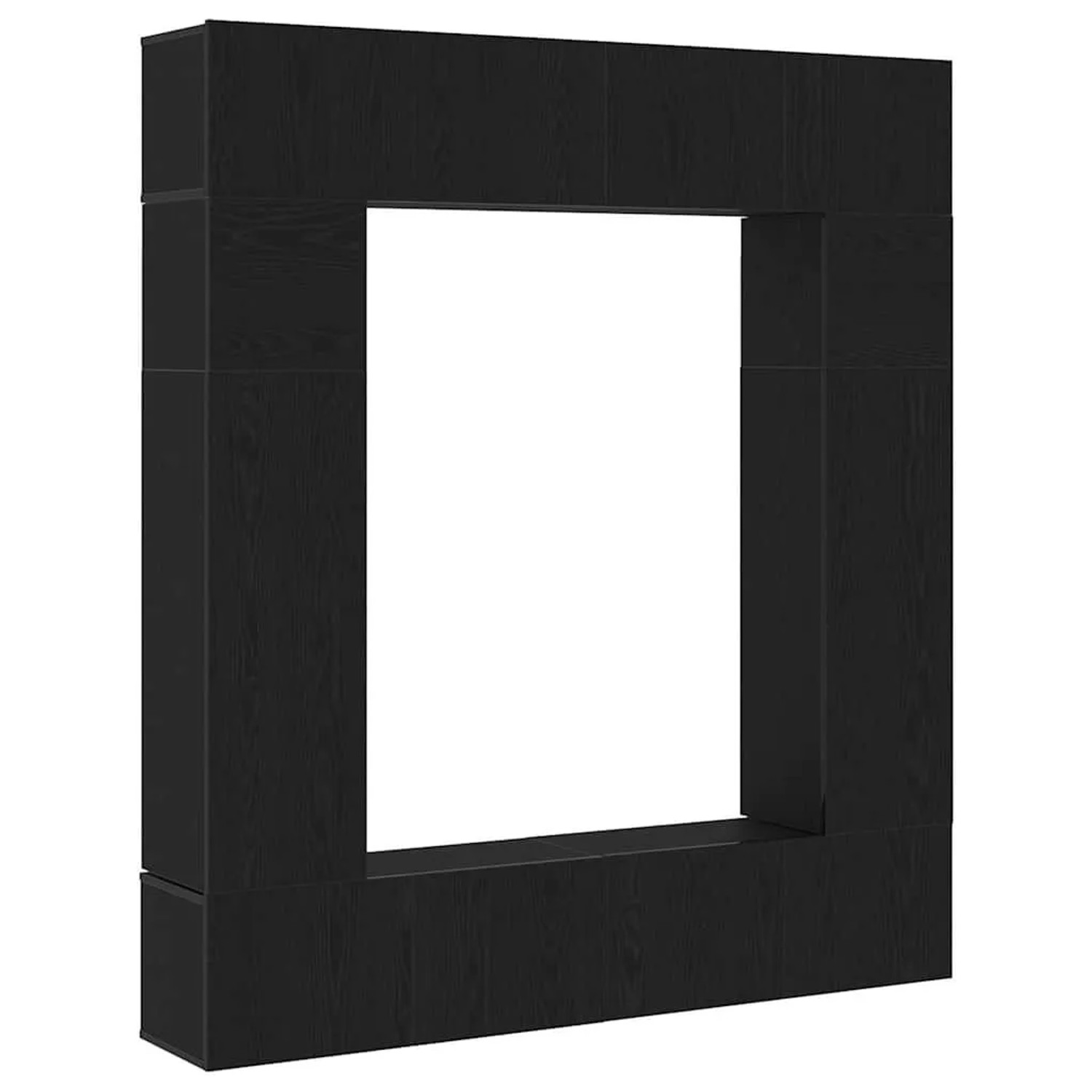 vidaXL TV-Schrankset 8-Tlg Schwarz 80 x 30 x 30 cm Holzwerkstoff 3393388