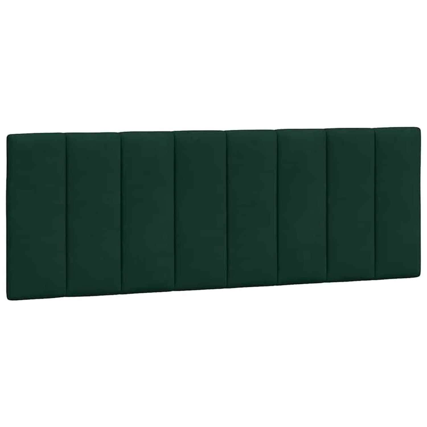 vidaXL Kopfteil-Kissen Hanko Dunkelgrün 140 cm Samt 374672