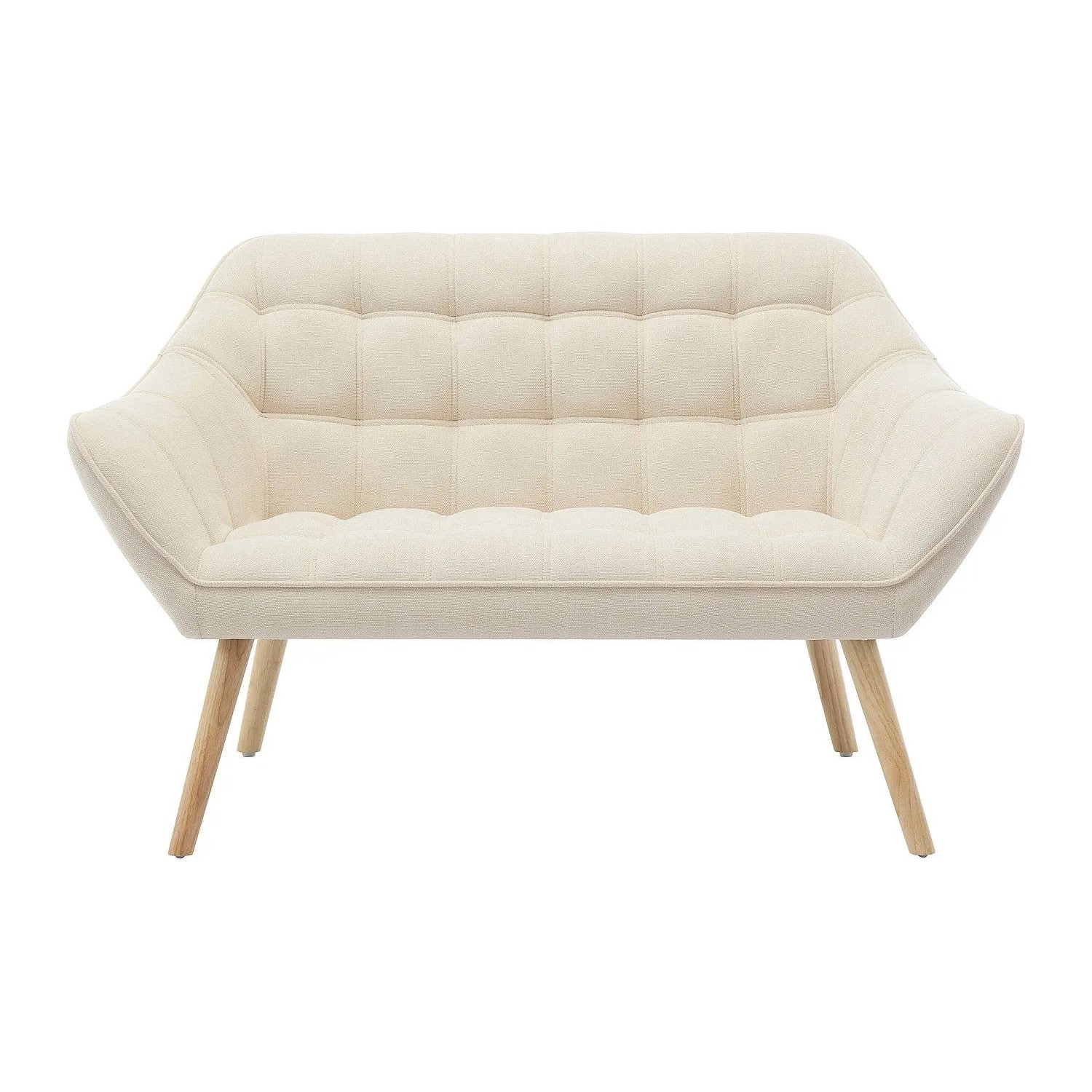 Vente-unique Sofa Ohne Schlafmöglichkeit Caserta Beige 127 cm