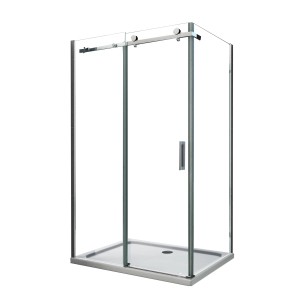 Glasdeals Duschkabine TELA 120x80x195 cm mit ESG Glas und Schiebetür.