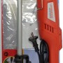 Rothenberger Elektro Unkrautvernichter im Set, rot, mit Handgriff und Kabel.