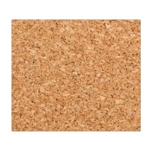 Banjado Herdabdeckplatte aus Glas, 60x52 cm, mit Kork-Motiv. Schneidebrett und Ceranfeldabdeckung in einem.