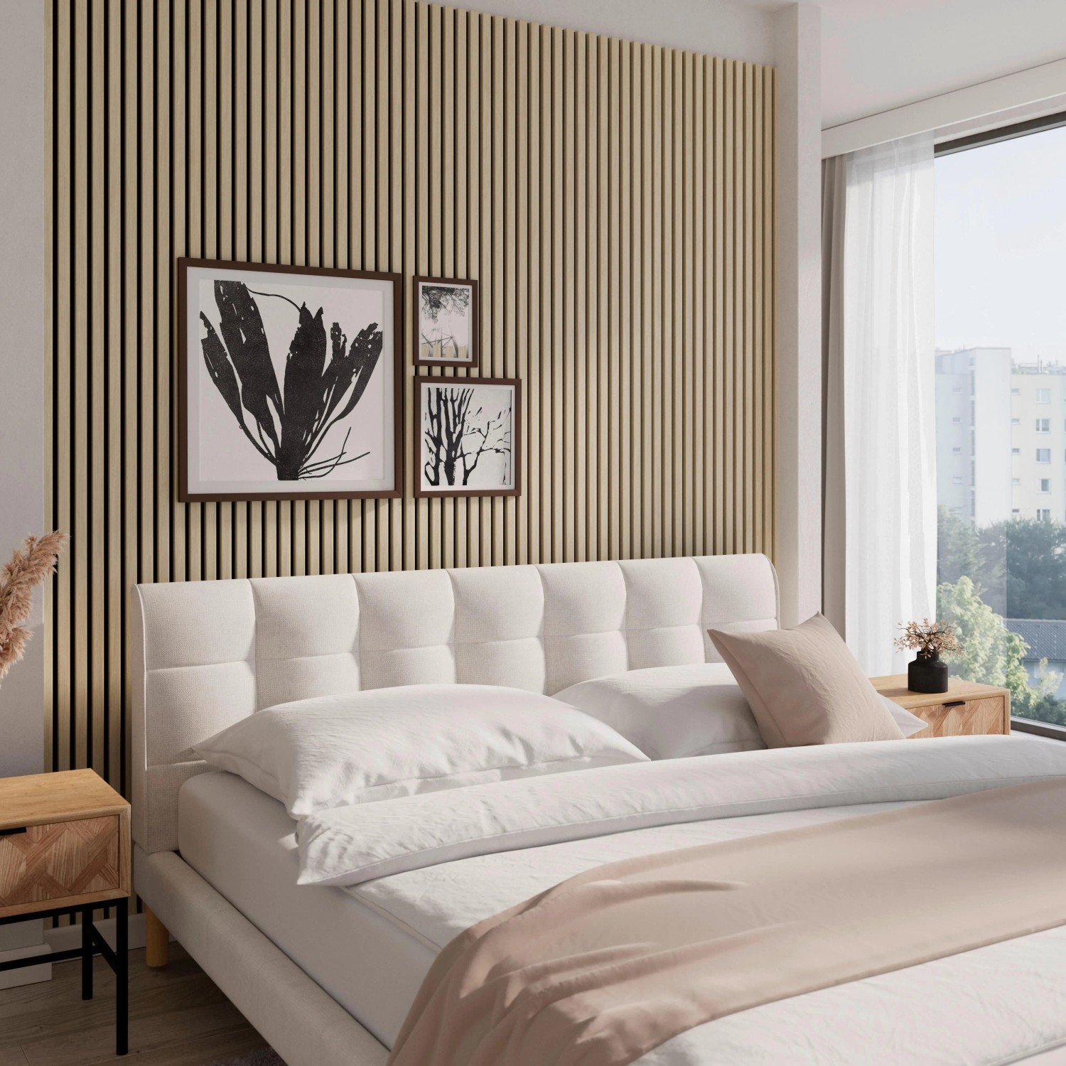 Bessagi Home Akustikpaneel Rico Eichefarbe