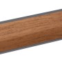 Kaindl Wandabschlussleiste Nuss Butcherblock, 300cm, zur Abdichtung von Arbeitsplatten.