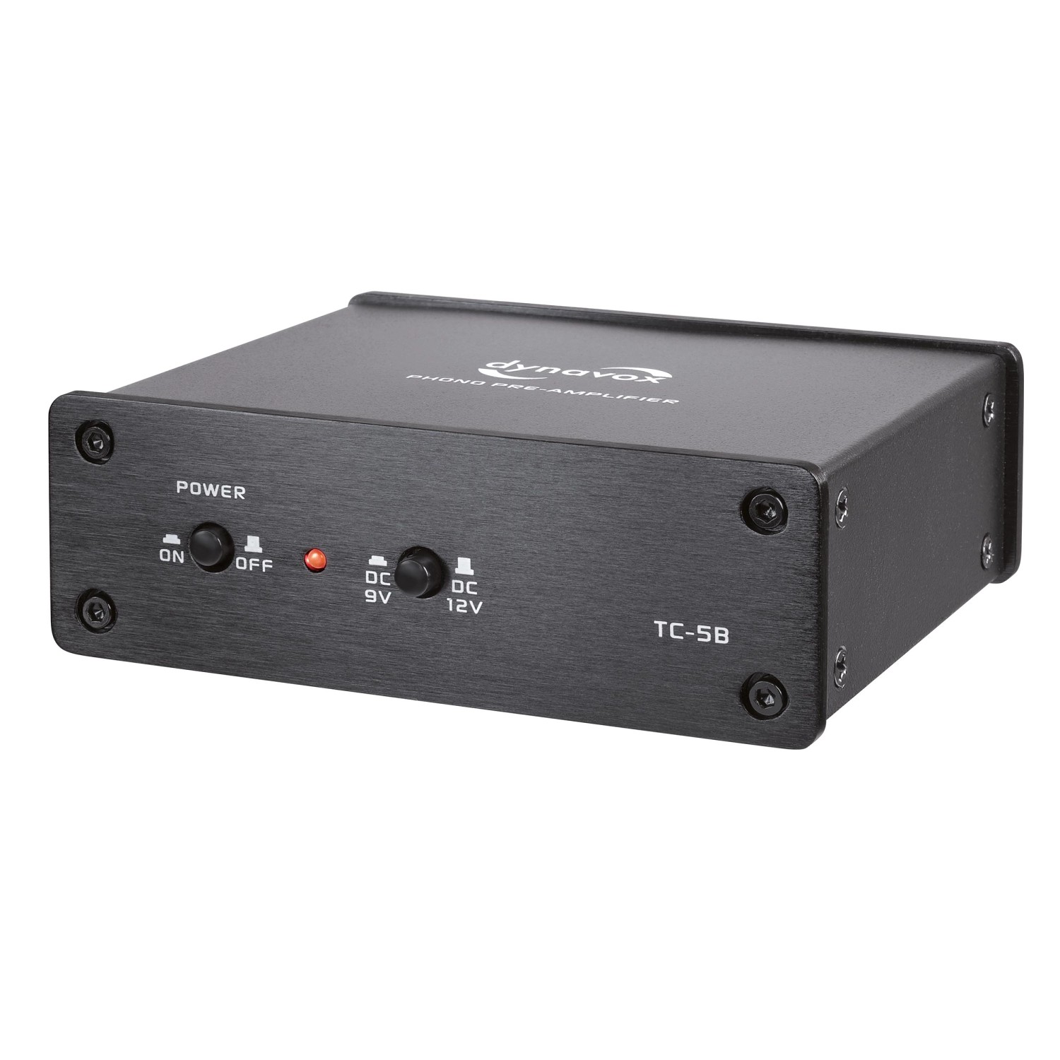 Dynavox TC-5B Phono-Vorverstärker Netz- und Batteriebetrieb