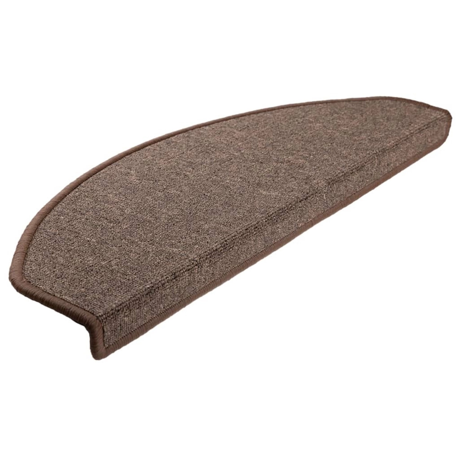 vidaXL Stufenmatten 10 Stk 65x24x4 cm Kaffeebraun Halbrund Groß 149759 günstig online kaufen