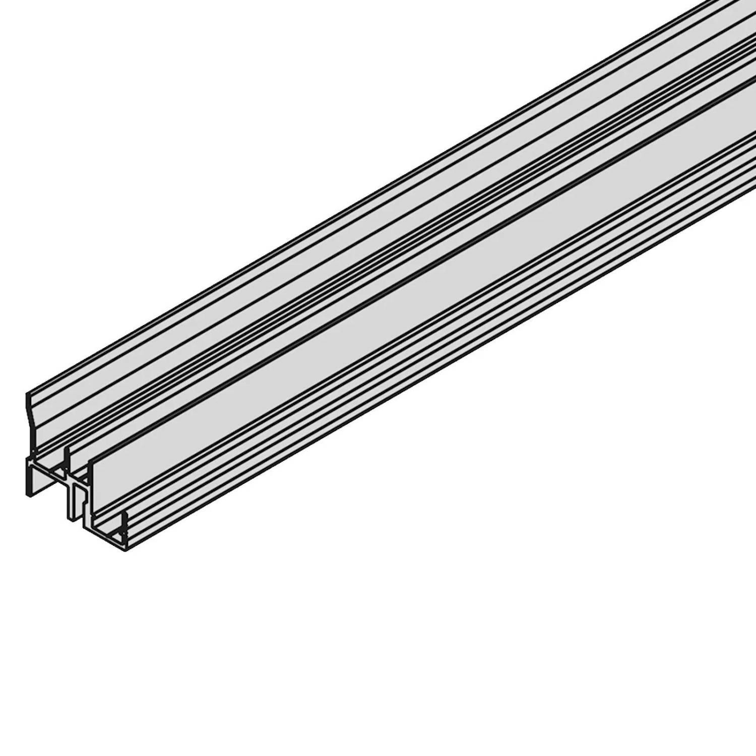 SOTECH Doppellaufschiene für EKU-CLIPO 26 36 und EKU-COMBINO 20 35 45
