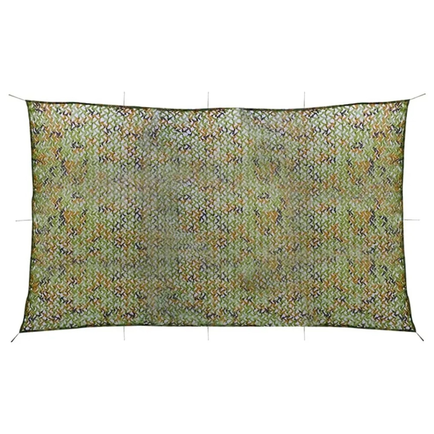 vidaXL Tarnnetz mit Aufbewahrungstasche 2x8 m Grün 135884