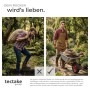 Tectake Schubkarre Oskar Aus Verzinktem Stahl Mit Kunststoffgriffholmen  146 x 57 x 66 cm Silber_3