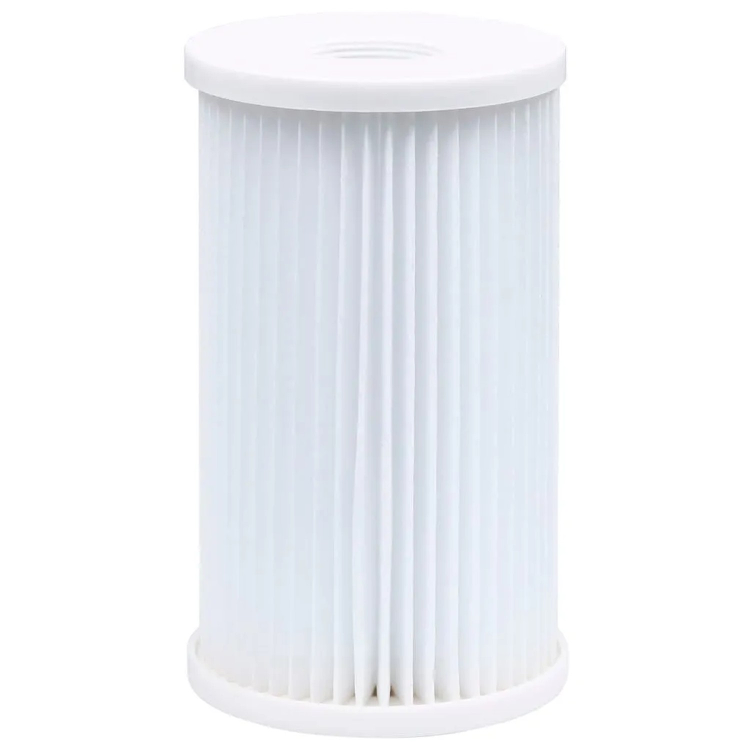 vidaXL Pool Skimmer & Pumpe, 16cm, weiß/blau, Kunststoff. Filter für sauberes Poolwasser.