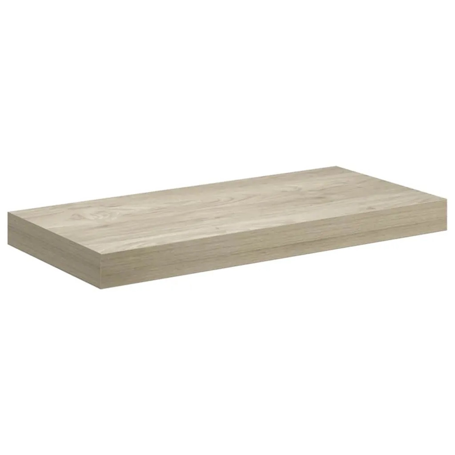 vidaXL Schwebendes Wandregal Eichefarben 50x23x3,8 cm MDF 323871