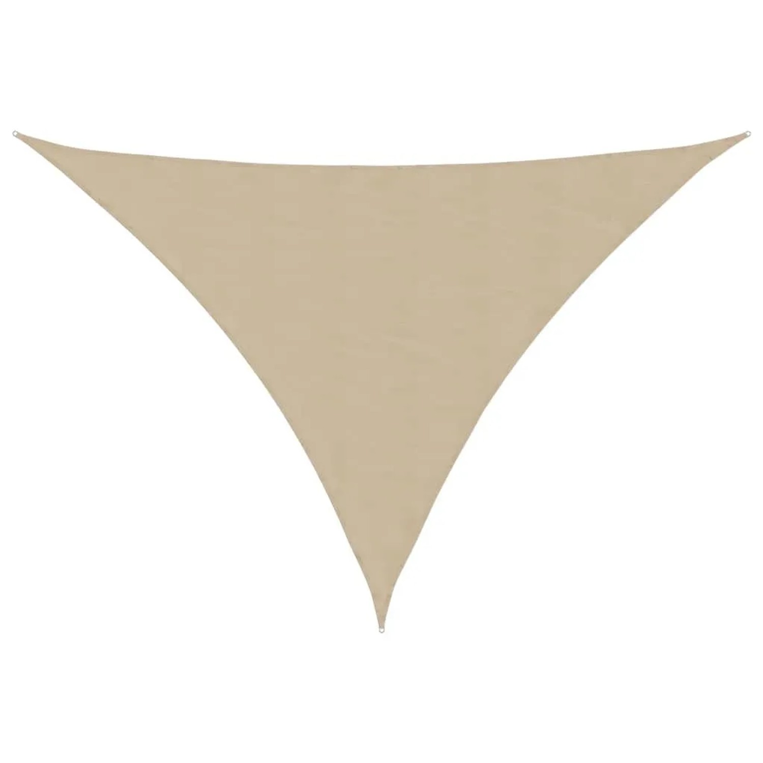 vidaXL Sonnensegel Oxford-Gewebe Dreieckig 4x5x6,4 m Beige 135184