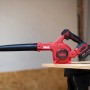 Skil Akku-Multifunktionsgebläse 3161CB, rot/schwarz, ohne Akku/Ladegerät.