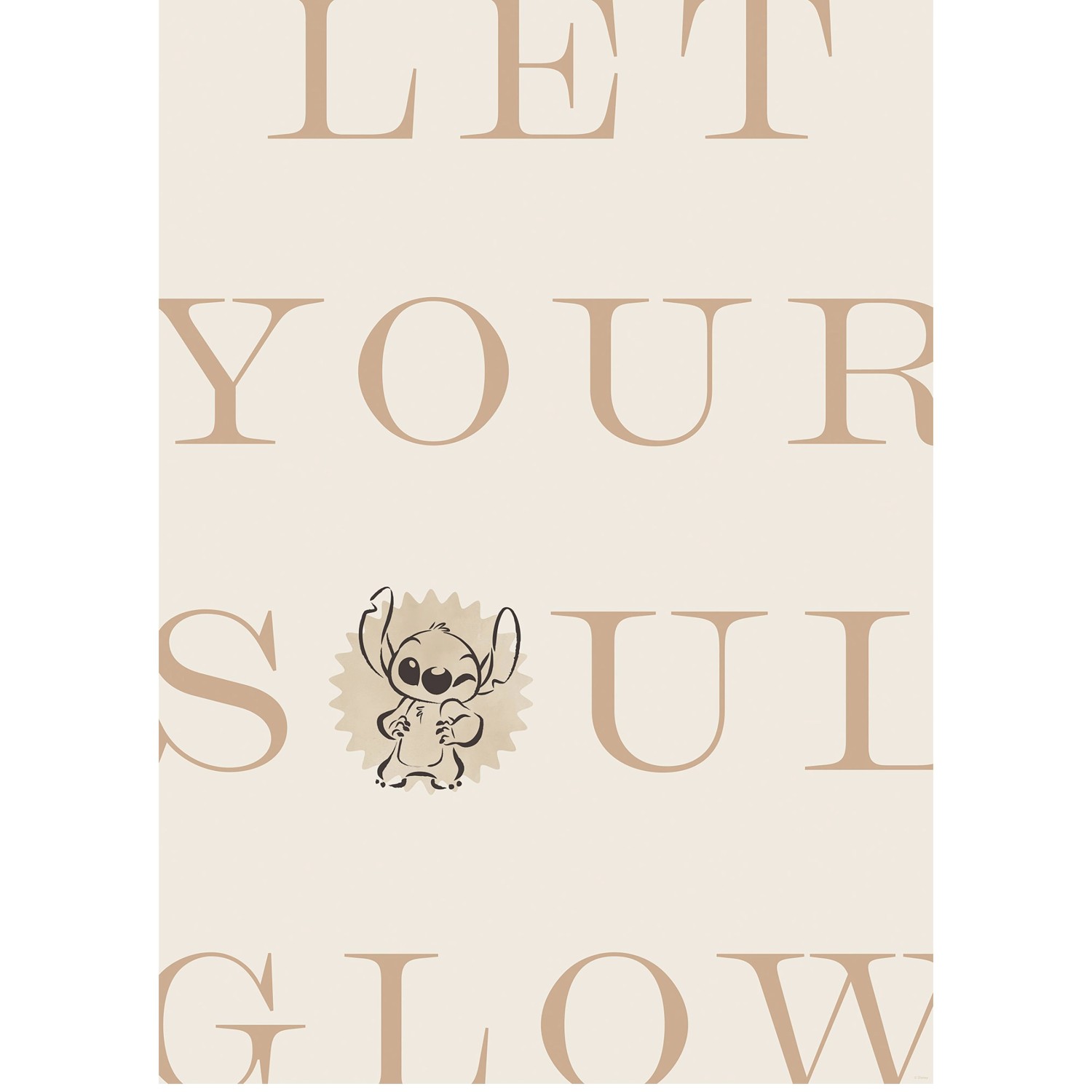 Komar Wandbild Disney Lilo and Stitch Soul Glow 50 cm x 70 cm günstig online kaufen