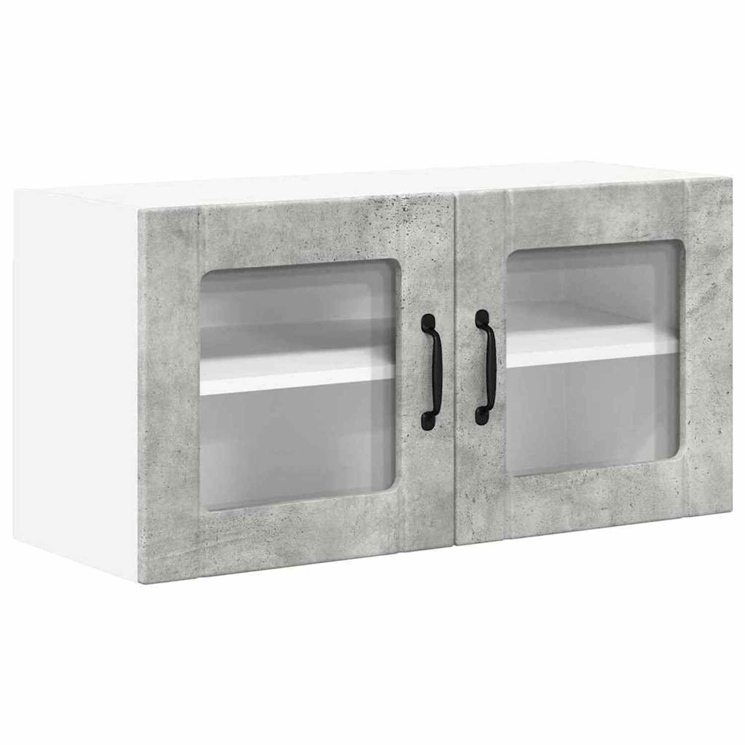 vidaXL Küchenschrank Beton Grau 80 x 31 x 40 cm Holzwerkstoff 884948 günstig online kaufen