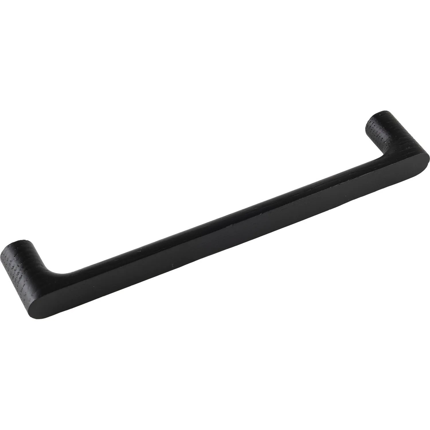 Furnipart Holzgriff Pinta La 192 mm Breite 208 mm Esche Schwarz Gebeizt