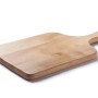 Holzschneidebrett, behandelt mit Contura Klarlack, lebensmittelecht, für sichere Nutzung.