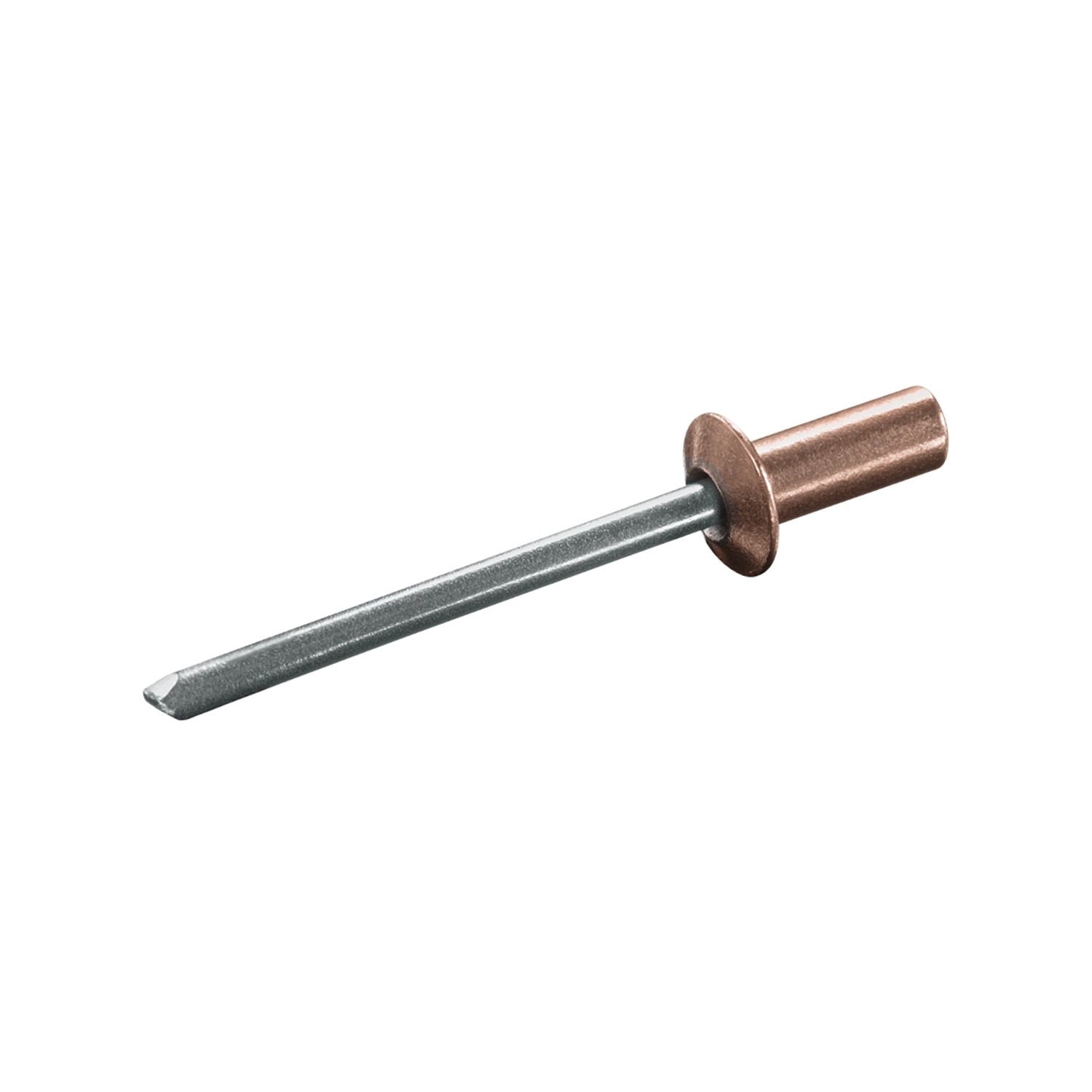 GOEBEL 500 Becher-Blindnieten Kupfer Edelstahl A2 4,0 x 10,0 mm Flachkopf Nieten Cup