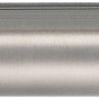 Mydeco Gardinenstange Edelstahl-Optik, Ø 2 cm, 160 cm. Für Gardinen mit Gleiter.