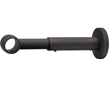 Abs Noble 2 bei 1-läufig cm Ø Mydeco OBI kaufen ausziehbar Gardinenstange-Halterung Eisen-brush