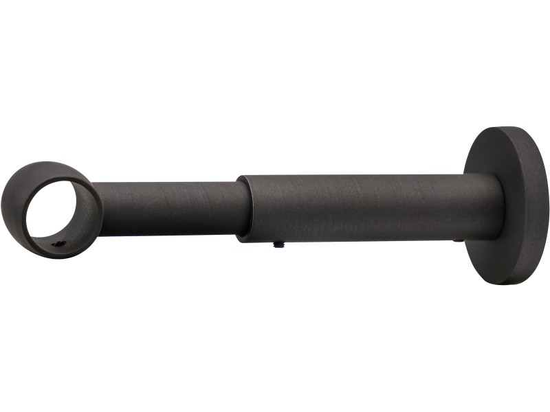 Noble 1-läufig Eisen-brush cm 2 Gardinenstange-Halterung Mydeco bei ausziehbar OBI Abs Ø kaufen