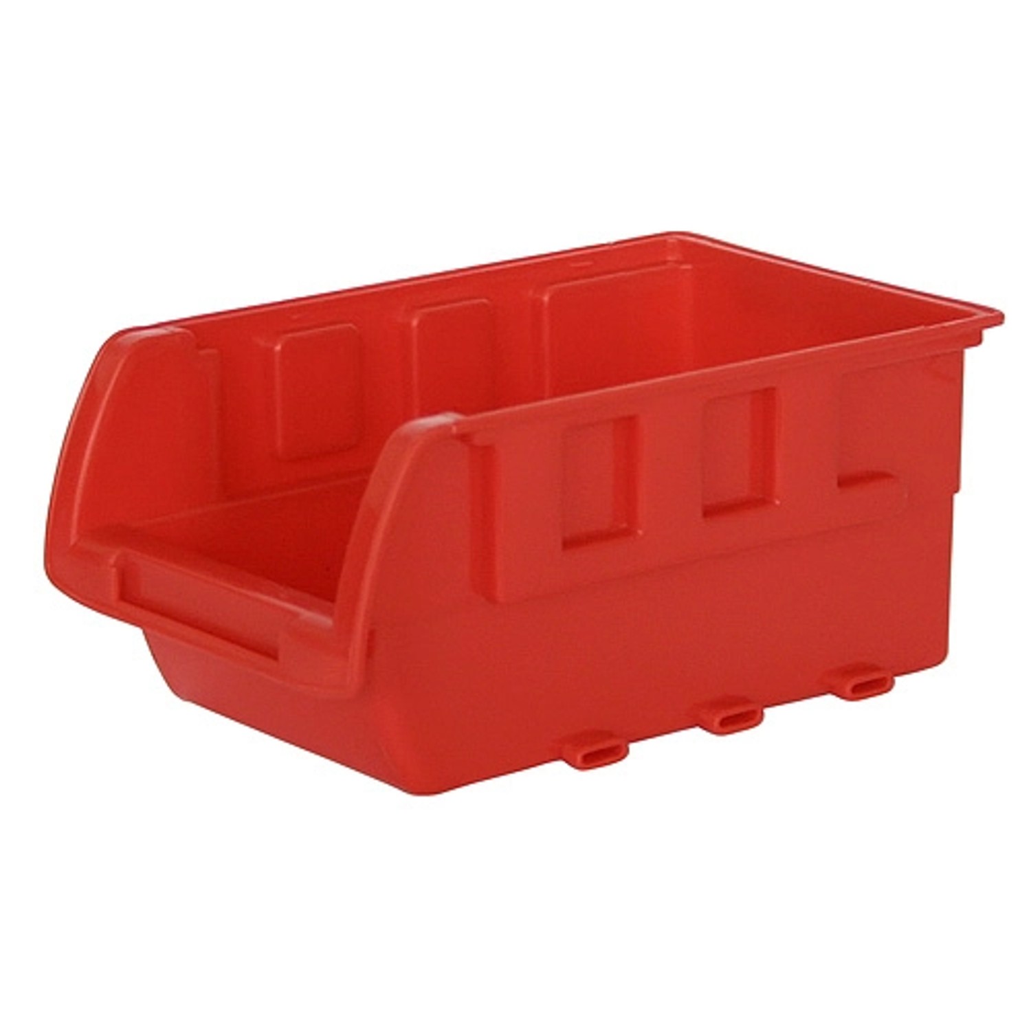 PROREGAL Sichtlagerkasten aus Kunststoff Rot BxHxT 7x10x15,5cm10 Stück günstig online kaufen