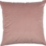 Quadratisches, rosa OBI Dekokissen (40x40 cm) aus Polyester für Wohnraumgestaltung.