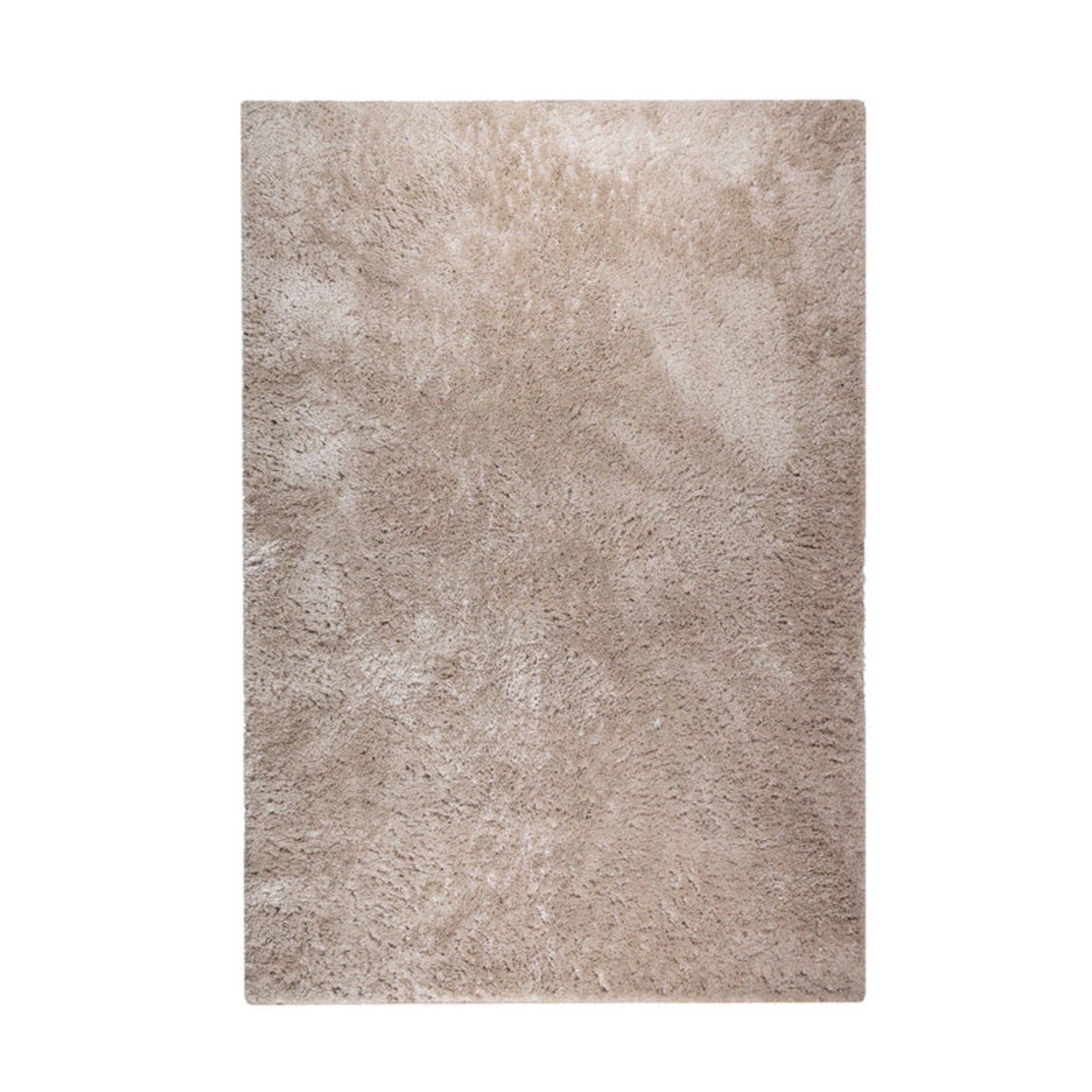 KARAT Flokati Teppich nach Maß Elite Wohnteppich Hellbeige 100 x 250 cm günstig online kaufen