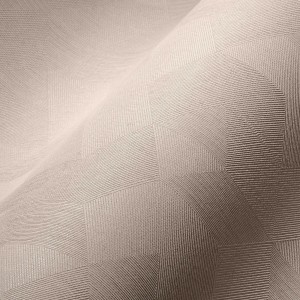 Nahaufnahme der Bricoflor Vliestapete in Rosegold mit geometrischem Muster und Glanzeffekt.