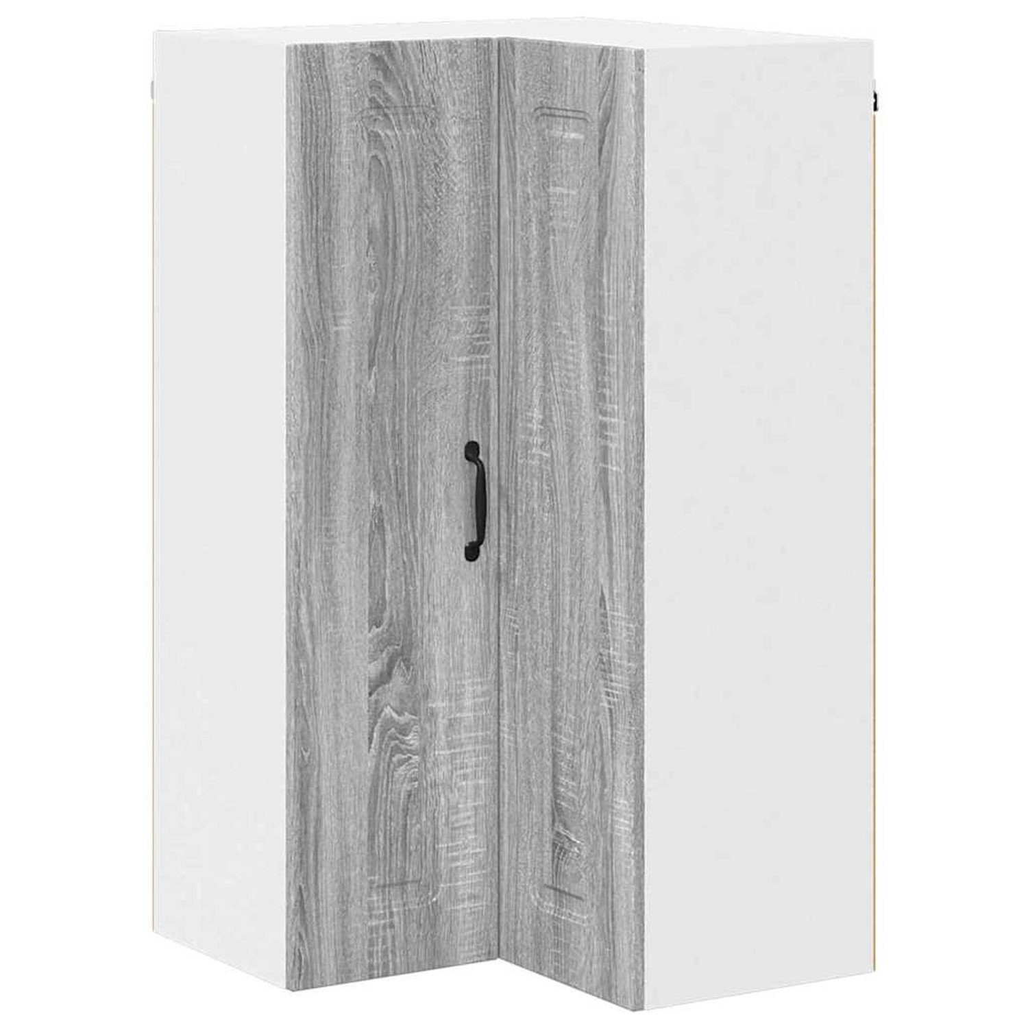 vidaXL Küchenwandschrank Graues Sonoma 57 x 57 x 100 cm Holzwerkstoff 88482 günstig online kaufen