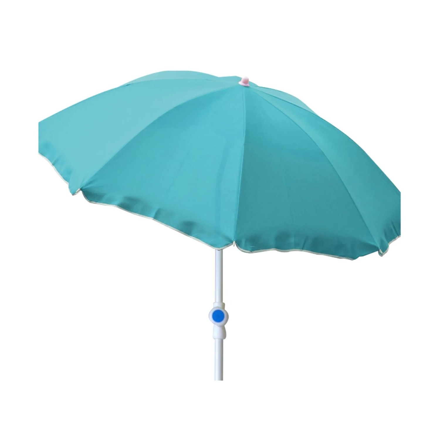 Lex Sonnenschirm Knickbar Ø 2 m Garten Balkon Strand Schirm UV30+ Petrol günstig online kaufen