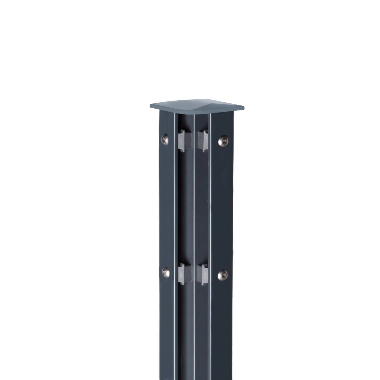 Deutsche Zauntechnik Eckpfosten Typ VAP 240 cm Anthrazit