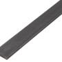 Flachstange aus Stahl, 4x10x1000 mm, warm gewalzt.