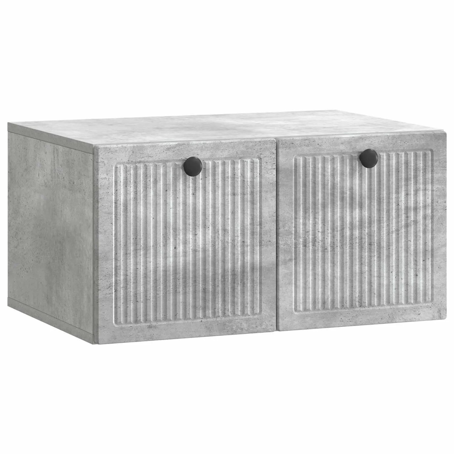 vidaXL Wandmontierter TV-Schrank Betongrau 59,5 x 41 x 30 cm 897998